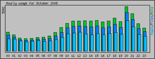 Hourly usage