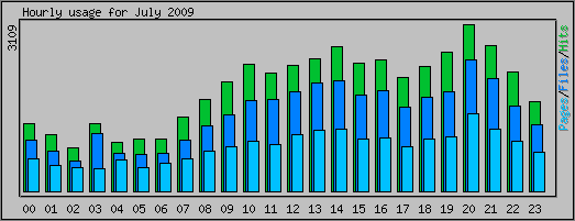 Hourly usage