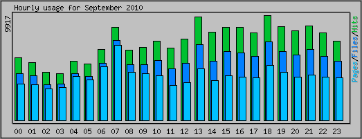 Hourly usage