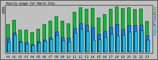 Hourly usage