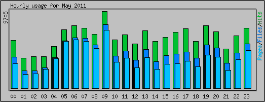 Hourly usage