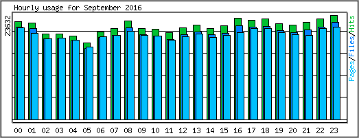 Hourly usage